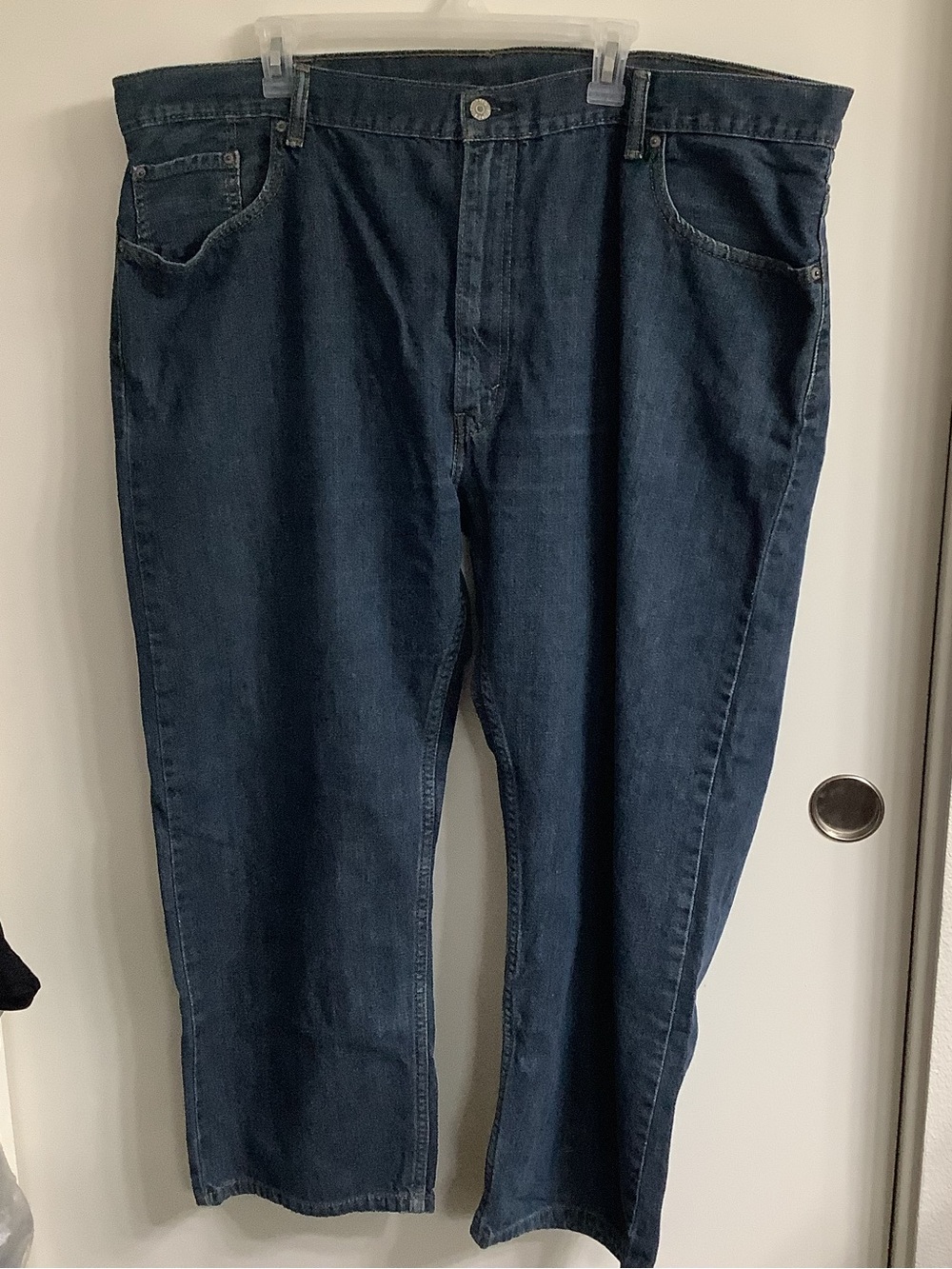 Levi's 559 Relaxed Straight Blue Jeans Men's Size 46x30